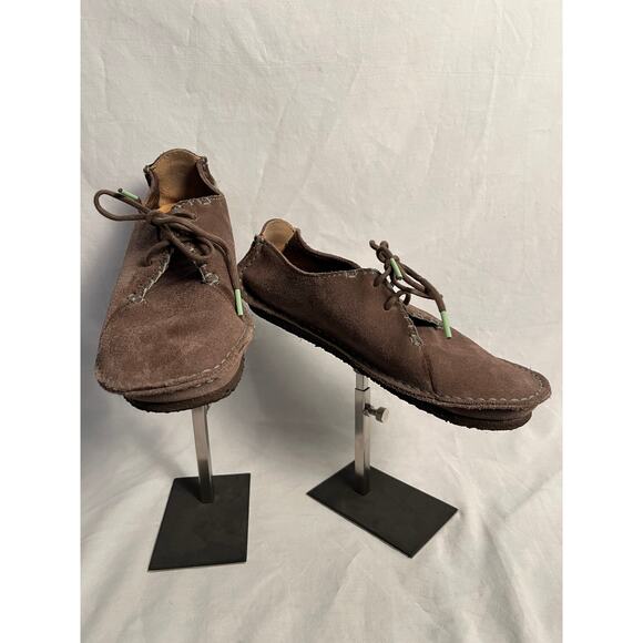 Clarks Originals Desert Trek Suede Shoes Women’s 6 Medium Brown - Picture 1 of 6